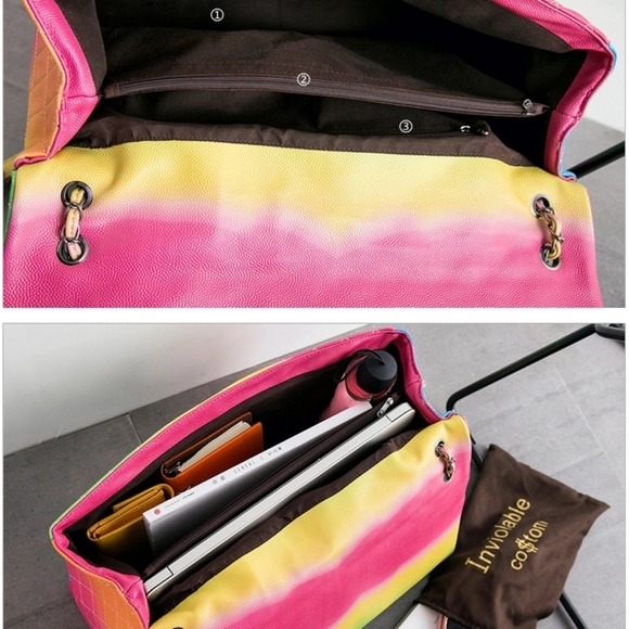 Large Capacity Ladies Chain Printed Crossbody Bags - Picture 7 of 16